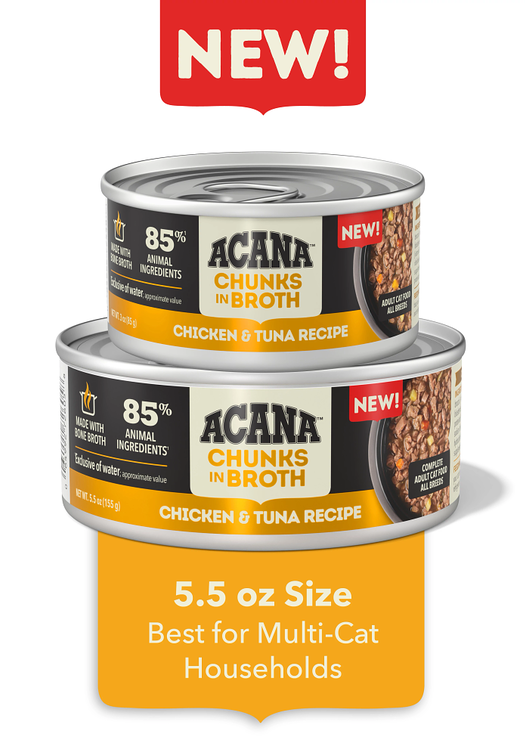 Chunks in Broth Chicken & Tuna Recipe 5.5oz